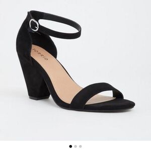 Torrid Black Women's Ankle Strap Heels